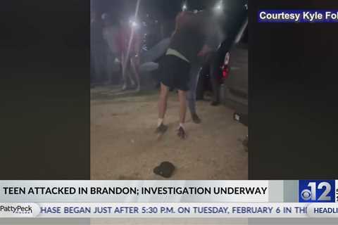 Video shows teen being attacked in Brandon