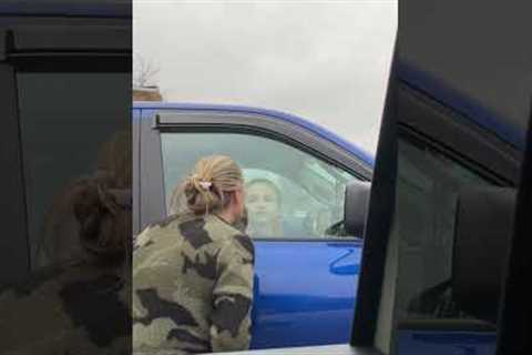 Prankish son locks mom out of truck