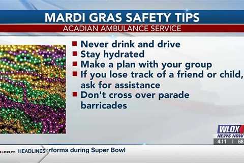 Mardi Gras safety tips with Acadian Ambulance Service