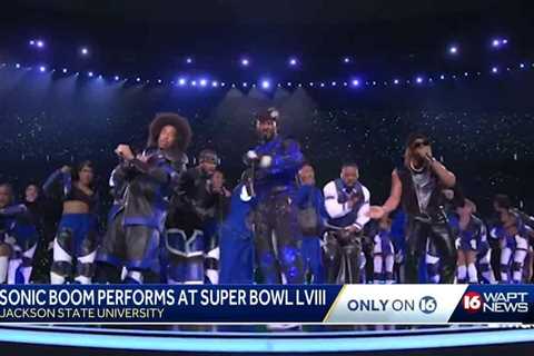 Sonic Boom Performs at Super Bowl