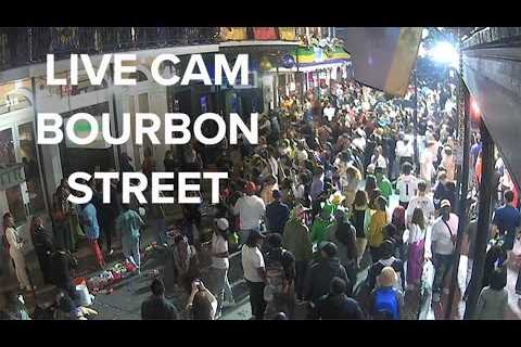 Live Bourbon Street Camera – Mardi Gras night