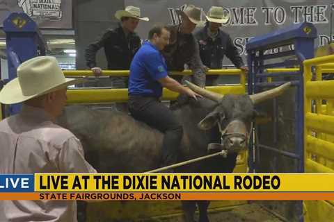 Dixie National Rodeo underway in Jackson