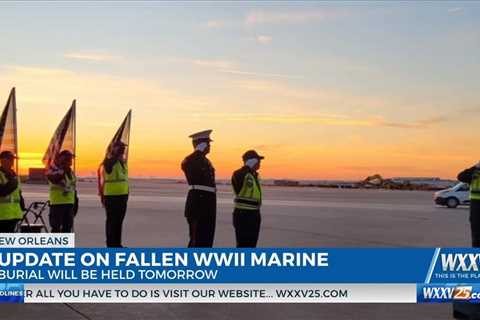 Mississippi Marine who died in WWII coming home