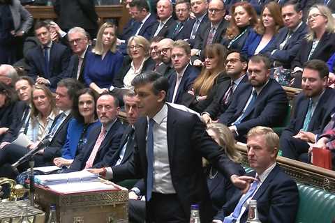 Rishi Sunak slams Sir Keir Starmer as spineless, hopeless and utterly shameless in fiery PMQs..