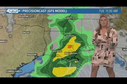 Weather: Mostly dry and warm weekend, heavy rain early next week