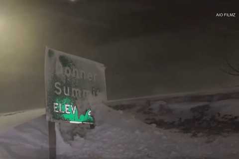 Stretch of I-80 shut down as monster blizzard dumps snow in Sierra Nevada – NBC Bay Area