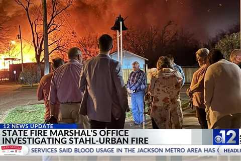 State Fire Marshal’s Office investigating Stahl-Urban fire