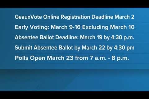 Online voter registration deadline Saturday