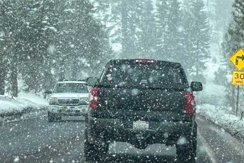 Sierra Nevada continues to get pummeled by a powerful blizzard