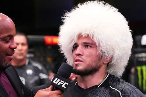 Umar Nurmagomedov fires back at critics claiming he pulls out of fights and doesn’t compete enough