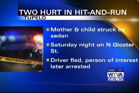 Mother, child injured during Saturday night hit-and-run