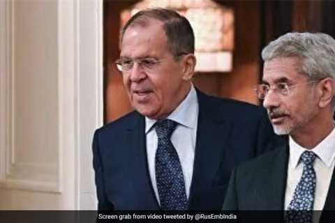 Russia Minister Praises S Jaishankar