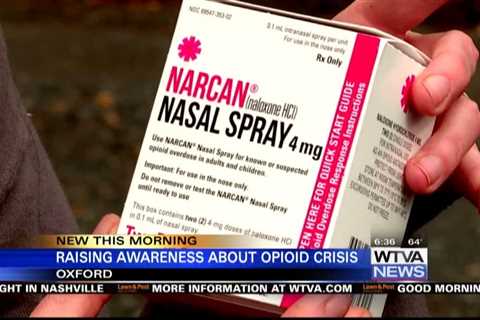 Oxford health care center is spreading awareness about the opioid crisis