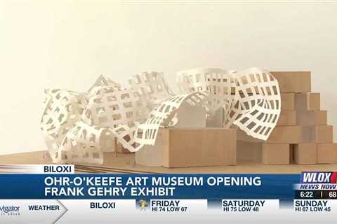 Ohr-O’Keefe Museum of Art opens Frank Gehry exhibit