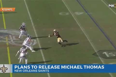 Saints plan to release Michael Thomas