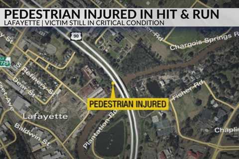 Arrest made in Lafayette hit-and-run that left pedestrian in critical condition