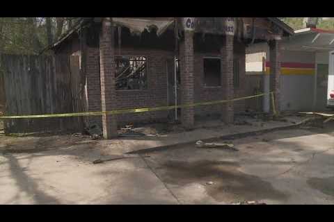 Lacombe-area laundromat that was the scene of attack, fatal stabbing last week has burned down