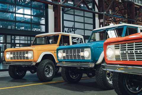 Kindred Motorworks Heritage Edition Electric Bronco