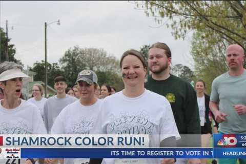 Kappa Delta Sorority hosts its annual Shamrock 5k Color Run at Forsythe Park