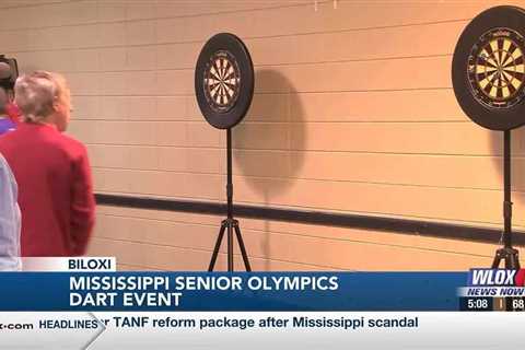 Mississippi Senior Olympics holds darts event in Biloxi