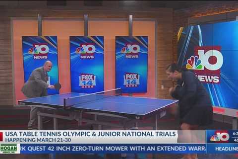 NBC 10  News Today: U.S. Olympic Table Tennis Trials held at West Monroe Sports Complex