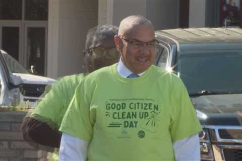 Meridian and Lauderdale County held a Good Citizen Clean-Up Day press conference