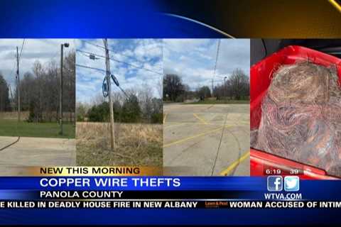 Panola County authorities say copper thieves target AT&T lines