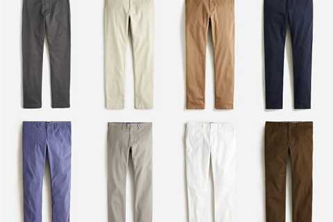 Steal Alert: J. Crew $20 off their Stretch Chinos