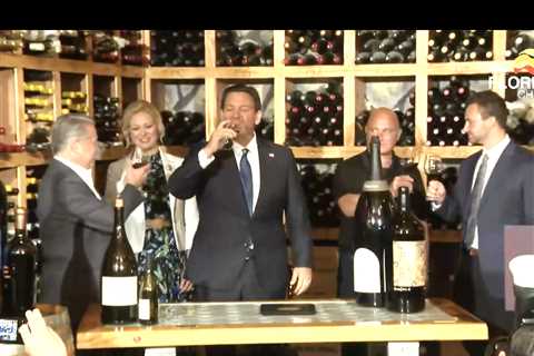 DeSantis signs bill increasing size of wine bottles; claims success over recent legal wins •..