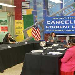 VP Kamala Harris in Philly to tout Biden administration’s latest student debt relief proposal •..