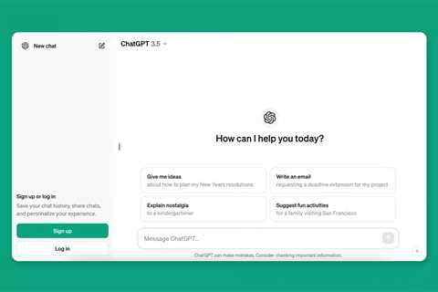 You can now use ChatGPT without an account