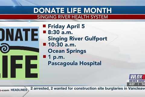 Singing River Health System raising awareness for organ donation