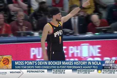 Moss Point alum, Phoenix Suns star Devin Booker makes history against Pelicans