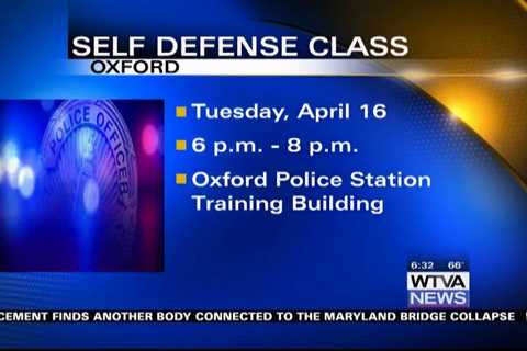 Oxford Police holding self defense class