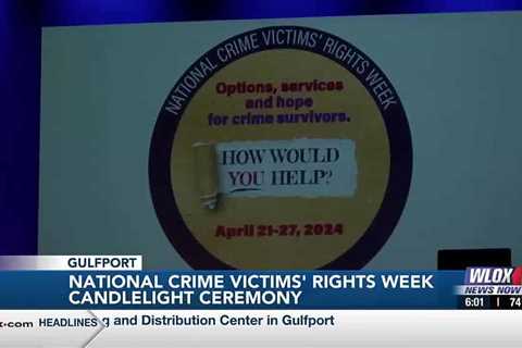 First Baptist Church holds candlelight ceremony for National Crime Victims' Rights Week