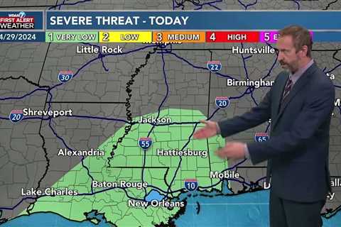 04/29 Ryan's “Stormy Afternoon” Monday Morning Forecast