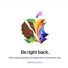 Apple Store is down ahead of iPad event