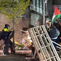 Police Clear Pro-Palestinian Camp at Amsterdam University
