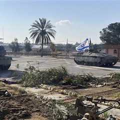 Israeli military seizes the Gaza side of the Rafah border crossing with Egypt – NBC Bay Area