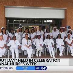 VA Hospital celebrates National Nurses Week with White Out Day