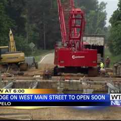 August remains the deadline for reopening of Tupelo bridge