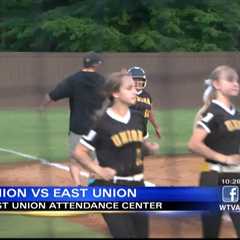 Union softball takes down East Union in game 1 of North half series