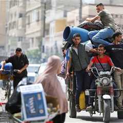 Israel orders new forced population movements in the north and south of Gaza in the face of Hamas..