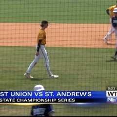 East Union takes game one over St. Andrew's in championship series