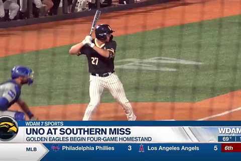 Late-game rally lifts Southern Miss past UNO, 5-4