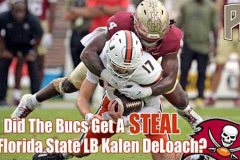 Pewter Pulse: Did The Bucs Get A STEAL In FSU LB Kalen DeLoach?