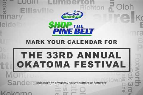 Mark Your Calendar: Covington County's Okatoma Festival