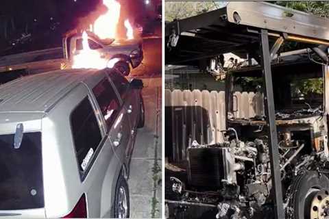 Four tow trucks burned in Concord, Bay Point – NBC Bay Area