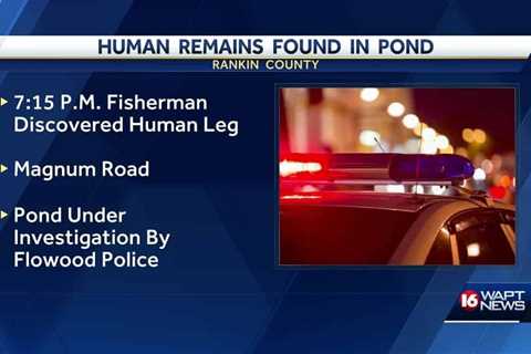 Human remains found in Flowood pond