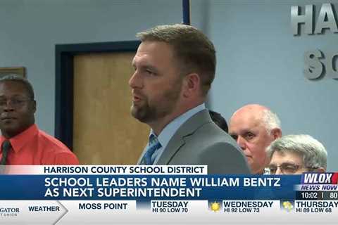 Harrison County School District names William Bentz as next superintendent